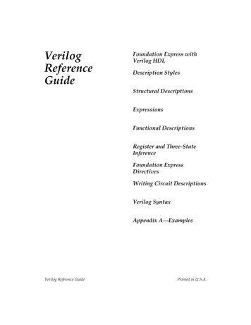 Verilog Foundation Express With Verilog HDL Reference