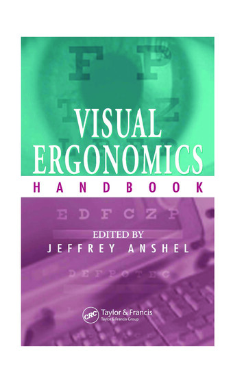 Visual Ergonomics Handbook - Shahid Sadoughi University Of Medical Sciences