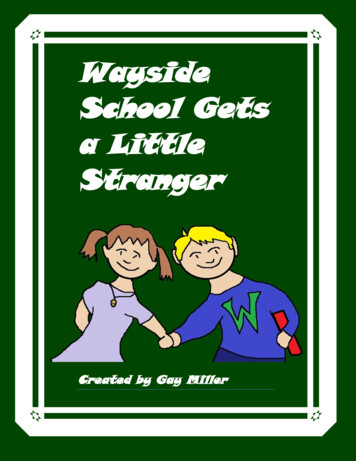 Wayside School Gets A Little Stranger - Book Units Teacher