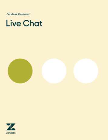 Zendesk Research Live Chat