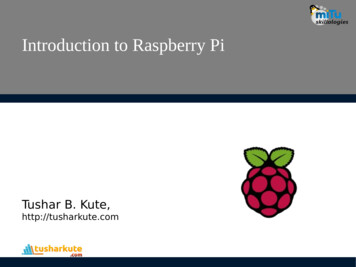 Introduction To Raspberry Pi - MITU