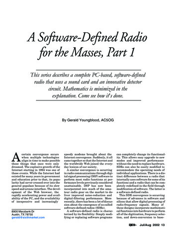 A Software-Defined Radio For The Masses, Part 1
