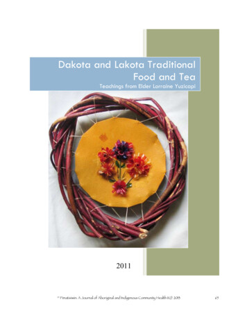 Dakota And Lakota Traditional Food And Tea