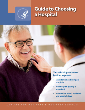 Guide To Choosing A Hospital - Medicare