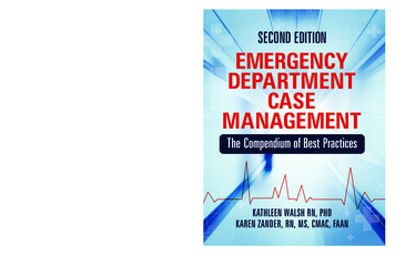 Second Edition Emergency Department Case Management
