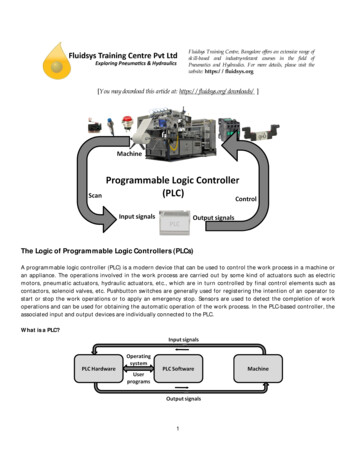 The Logic Of Programmable Logic Controllers (PLCs)
