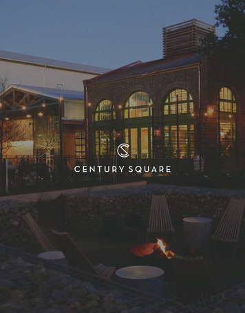 Century Square Leasing Package - Dining - Events At .