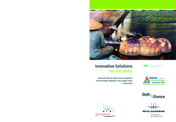 Innovative Solutions For The Delta - UGM