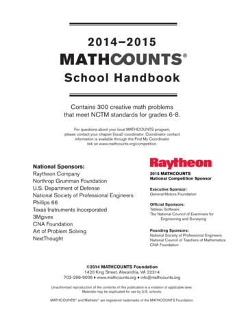2014–2015 School Handbook - Fun Math 