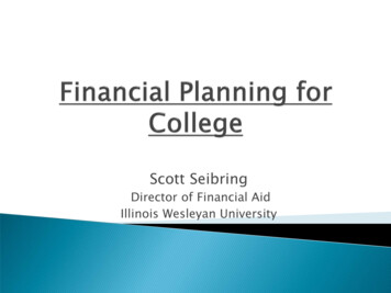 Director Of Financial Aid Illinois Wesleyan University
