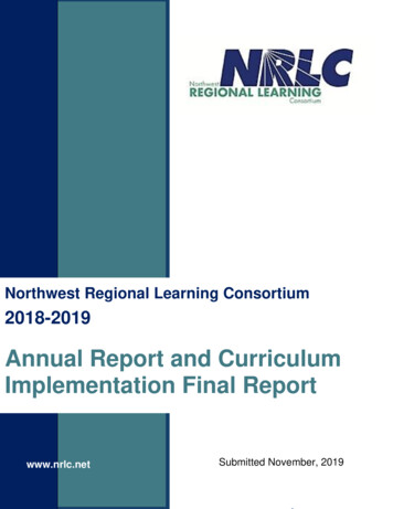 Annual Report And Curriculum Implementation Final Report