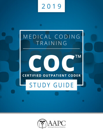 MEDICAL CODING TRAINING COC - AAPC