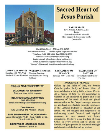Sacred Heart Of Jesus Parish - Parishes Online