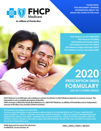 2020 Medicare Formulary