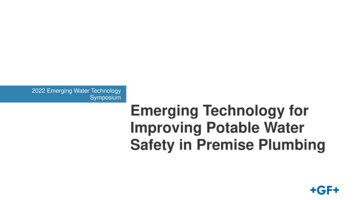 2022 Emerging Water Technology Symposium Emerging Technology For .