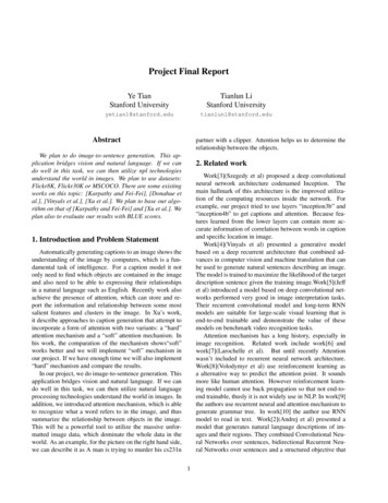 Project Final Report - Stanford University