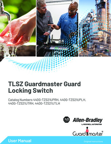TLSZ Guardmaster Guard Locking Switch User Manual