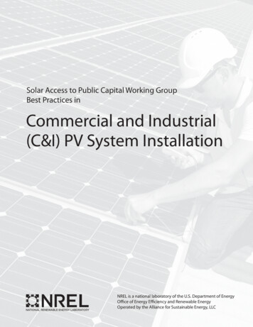 Solar Access To Public Capital Working Group Best Practices In .