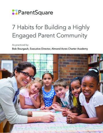 7 Habits For Building A Highly Engaged Parent Community