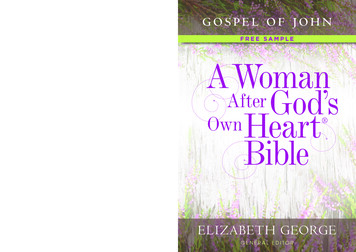 Join Elizabeth In Discovering The GOSPEL OF JOHN .