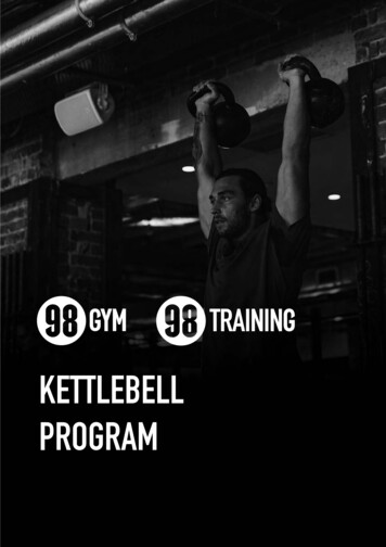 Kettlebell / Conditioning Program - 98 Gym