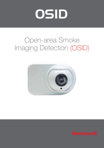 Open-area Smoke Imaging Detection (OSID)