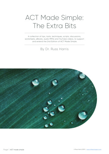 ACT Made Simple: The Extra Bits
