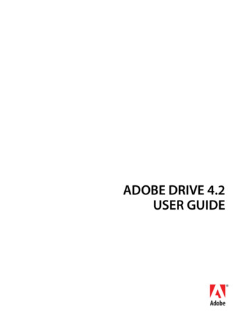 Adobe Drive 4 User Guide