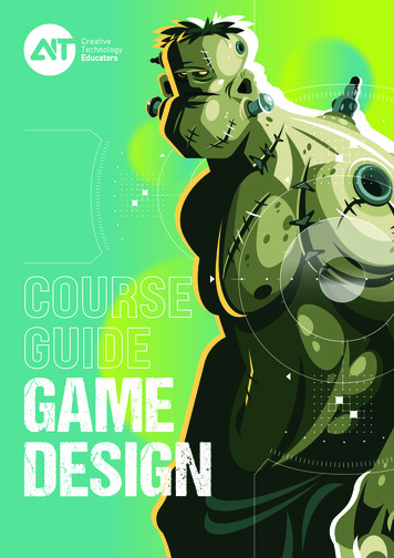 COURSE GUIDE GAME DESIGN - F.hubspotusercontent20 