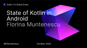Kotlin 1.4 Online Event Florina Muntenescu