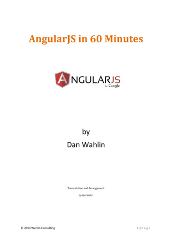 AngularJS In 60 Minutes - Allahbaksh 