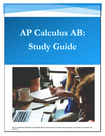 AP Calculus AB Study Guide - EBSCO Information Services