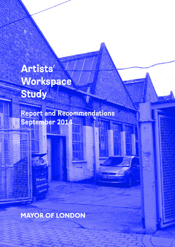 Artists' Workspace Study - London