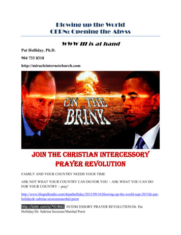 JOIN THE CHRISTIAN INTERCESSORY PRAYER REVOLUTION