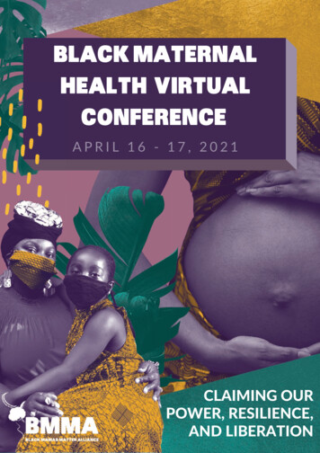 Black Maternal Hhealth Virtual Conference