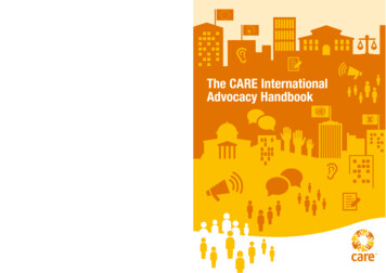 The Care International Advocacy Handbook