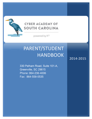 CASC Parent Handbook 2014 2015 - CASC K-5 Elementary