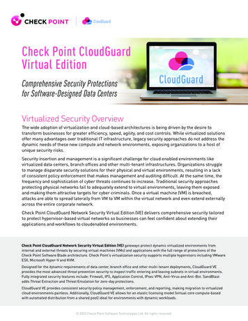 Check Point CloudGuard Virtual Edition