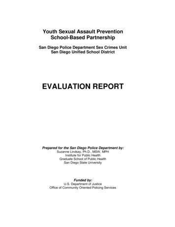 Youth Sexual Assault Prevention - San Diego
