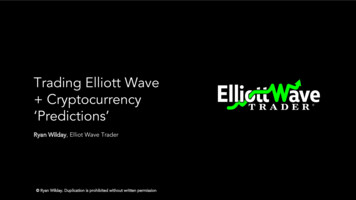 ‘Predictions’ Ryan Wilday, Elliot Wave Trader .