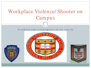 Workplace Violence/Shooter On Campus