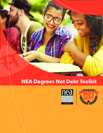 NEA Degrees Not Debt Toolkit - Action Network