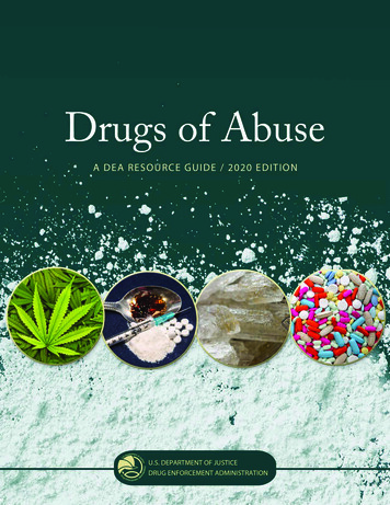 Drugs Of Abuse, A DEA Resource Guide (2020 Edition)
