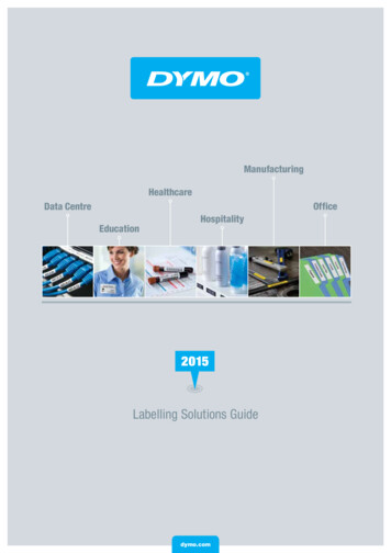 2015 Labelling Solutions Guide - TME