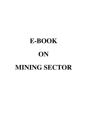 E-BOOK ON MINING SECTOR