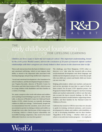 Early Childhood Foundation THE - Ed