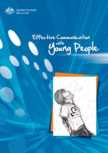 Effective Communication Young People - Ed