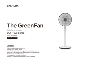 The GreenFan - BALMUDA Inc.