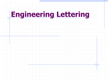 Engineering Lettering - The Design Build Academy