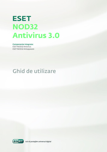NOD32 Antivirus 3 - Audentia-gestion.fr